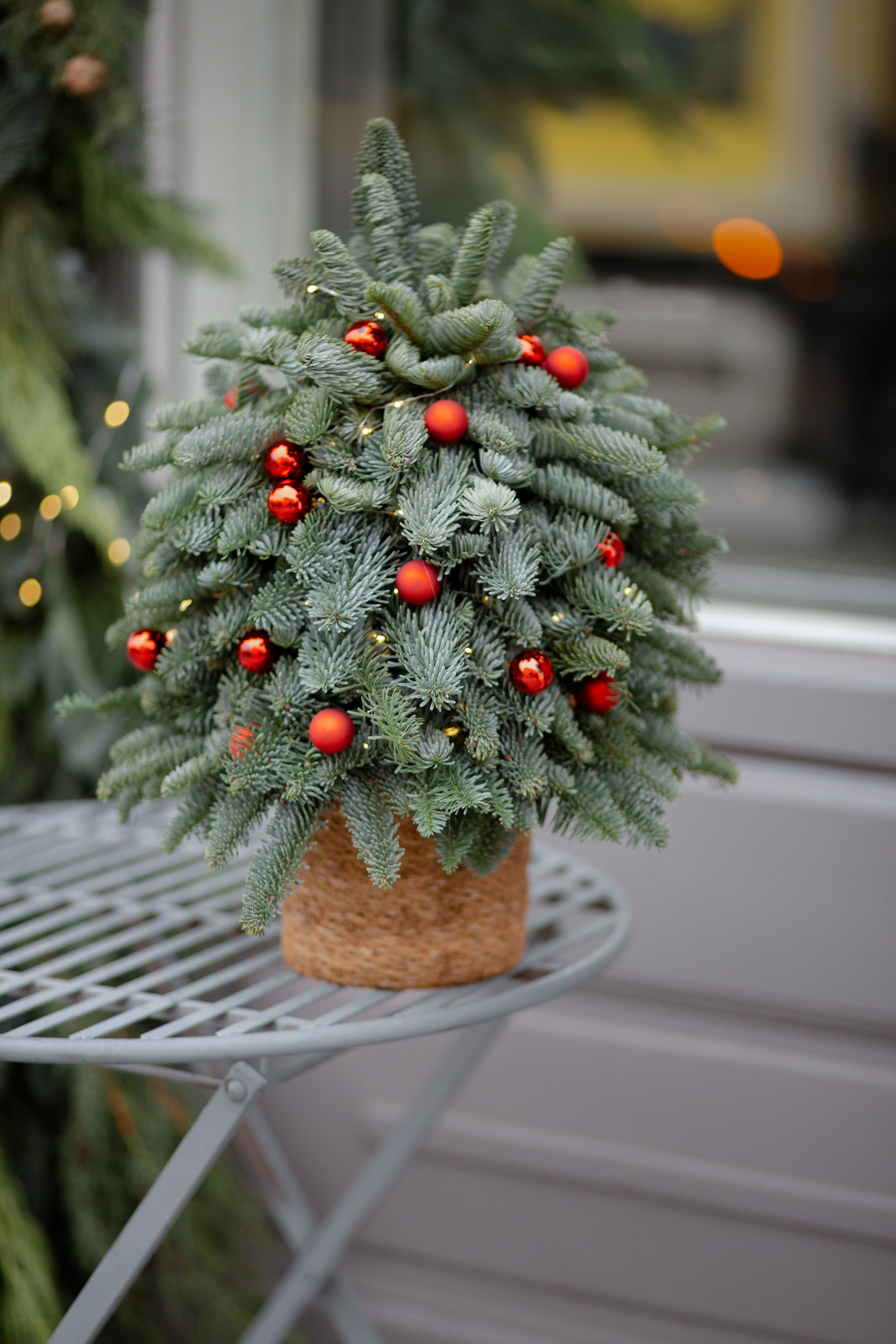 Weihnachtsbaum mit Deko