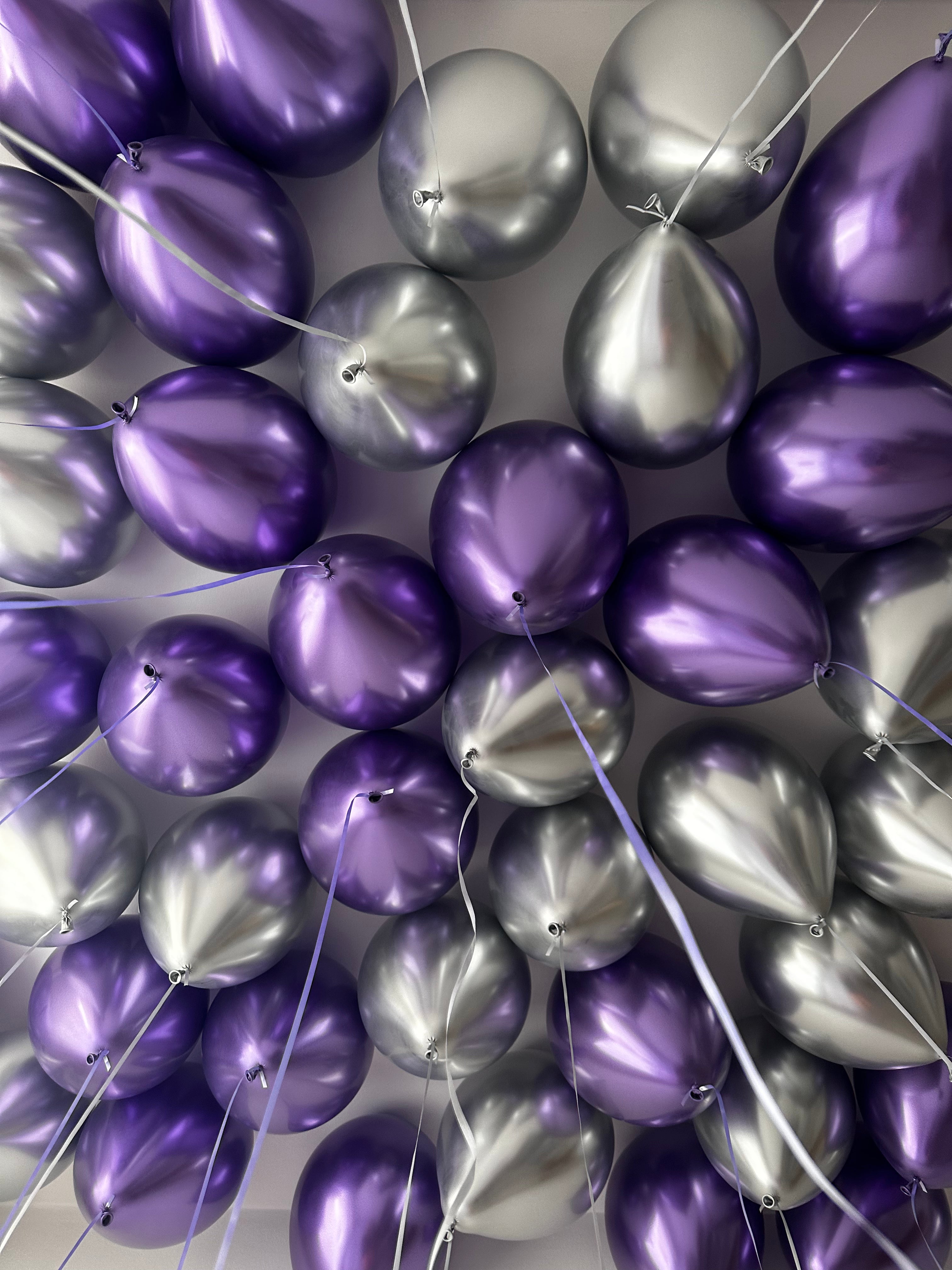 50 ceiling balloons mix